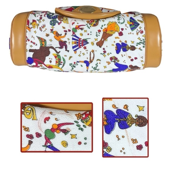 Piero Guidi Archived Magic Circus Top Handle Crossbody Satchel - Picture 9 of 15